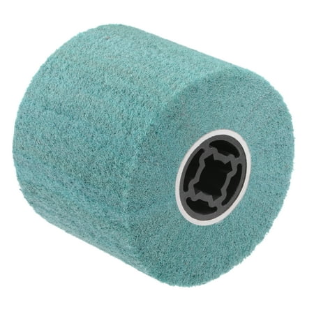 

Uxcell 120mmx100mm 320 Grit Non-Woven Polishing Abrasive Flap Wheel Nylon Wire Drawing
