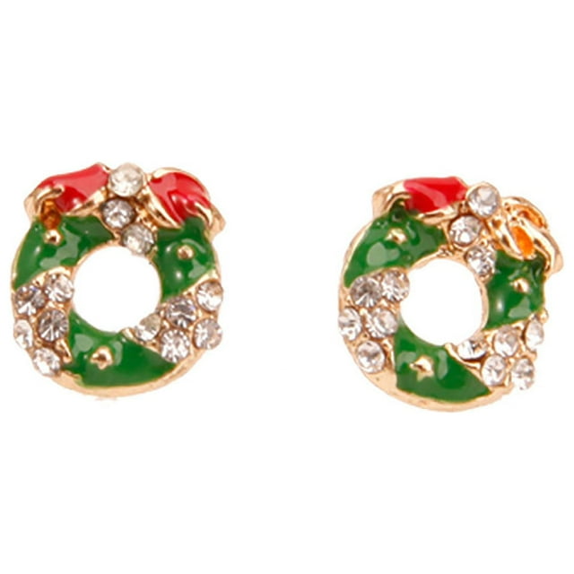 Fiudx Colgantes Navideños, Conjunto de Joyas Festivas para Mujer, Accesorios de Diseño Único para Las Orejas, Elegante Prenda de Fiesta, Opción Elegante para Banquetes, Ideas de Regalo Navideño, Piez