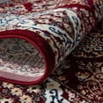 thumbnail image 5 of Rugs.com Rabia Collection Rug – 10' Round Burgundy Low Rug Perfect For Kitchens, Dining Rooms, 5 of 8
