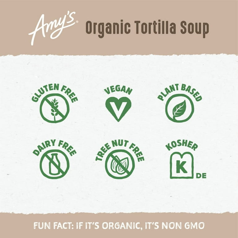 Amy's Organic Tortilla Soup, 14.2 oz - Harris Teeter
