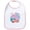 Petal Pink, variant on CafePress - Peppa Pig: Hello Bump! - Cute Cotton Cloth Baby Bib, Toddler Bib