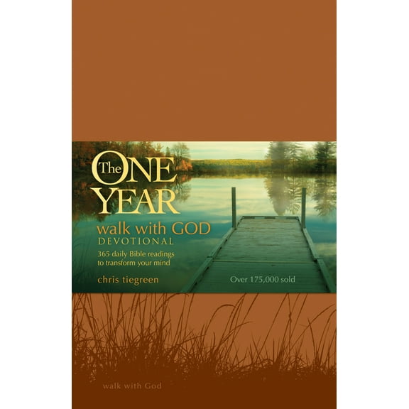 Pre-Owned The One Year Walk with God Devotional: 365 Daily Bible Readings to Transform Your Mind (Imitation Leather) 1414316615 9781414316611