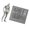 gray men, variant on 15cm Poseable PVC Doll with Interchangeable Hands & Stable Base Stand PVC Articulated Mannequin Figure for Scene