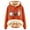A-Orange316, variant on XIAOCHA Womens Hoodies Christmas Graphic Sherpa Lined Hoodie - Cozy Pullover Sweatshirt Festive Winter Warm Holiday Wear