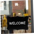 thumbnail image 3 of Wooden DoubleSided Chalkboard Signs Pcs Hanging Chalkboard Small Signs Blackboard for Decorative Wall Kitchen Shop, 3 of 5