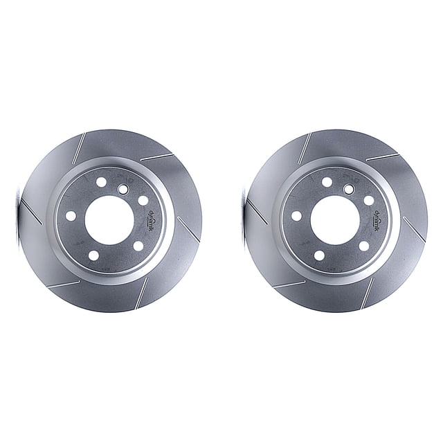 Set 2 Discos Ranurados DYNAMIK 325i 2006 BMW L6 2.5L Trasero