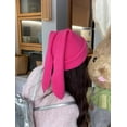 thumbnail image 3 of Yoyauz Bunny Beanie Hats for Women Cute Rabbit Beanie Crochet Hats Winter Cap Warm Skull Cap Outdoor Ski Slouchy, 3 of 5