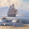 thumbnail image 2 of Idea4wall 6pcs Landscape Peel and Stick Wallpaper Removable Wall Murals Large Wall Stickers for Home Decoration, 100"x24", 2 of 5