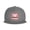 Gray, variant on Snapback Hat Christmas Santa Claus Flat Brim Adjustable Baseball Cap for Men Women Trucker Hat Gray