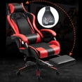 thumbnail image 5 of Gaming Chair with Bluetooth-compatible Speakers and RGB LED Lights,Height Adjustable Ergonomic Massage Computer Gaming Chair with Lumbar Support, 5 of 7