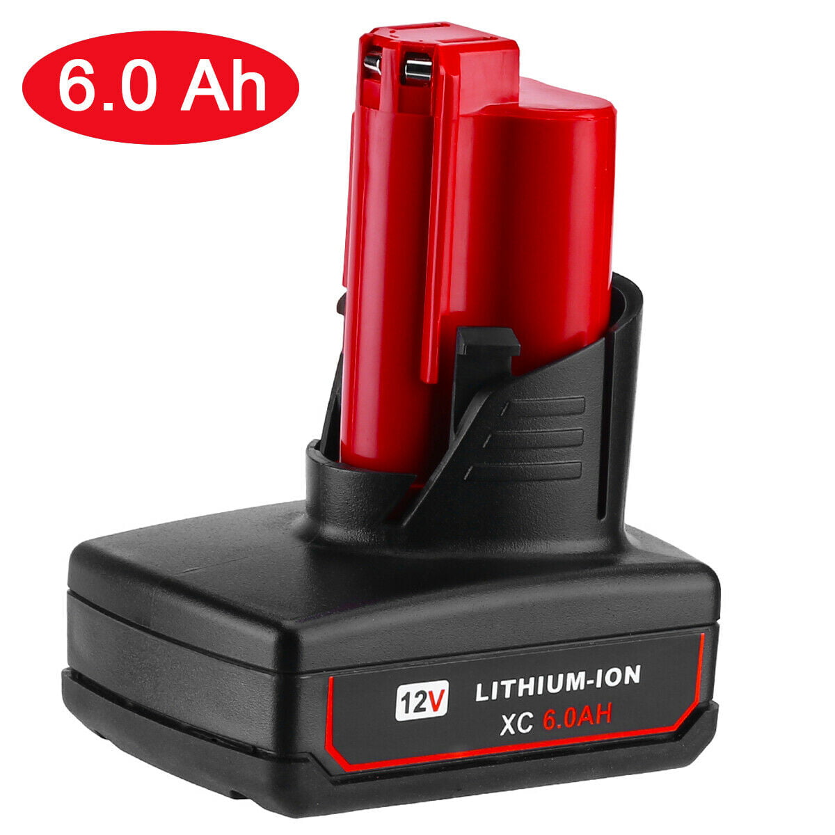 for Milwaukee M12 12 Volt XC 6 Ah Extended Capacity Battery 48-11-2460 US STOCK