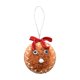 thumbnail image 2 of Adornos navideños Galletas Hombrecito de jengibre Colgante navideño Muñeco lindo Decoración para árbol de Navidad Colgante pequeño, 2 of 6