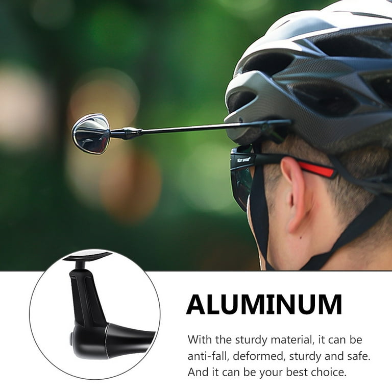 Cycling Helmet Mirror for Riding Portable Bike Riding Mirror Professional Rearview Mirror for Helmet
