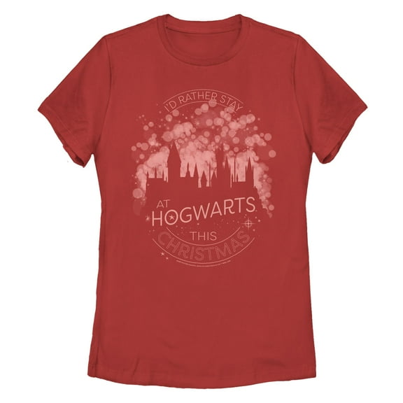 Women's Harry Potter Hogwarts This Christmas Graphic T-Shirt