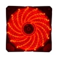 thumbnail image 2 of Chmadoxn CPU Colorful Cool Fans Chassis Fans 120mm PWM Hydraulic Bearing Case Fan Low-Noise 23 DB,Fan Speeds 1200,45 CFM,Intelligent Temperature Control Cool Fan, 2 of 6