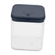 thumbnail image 2 of Contenedor de almacenamiento con cerradura, caja de seguridad con código de organización, contraseña transparente Gris azul, 2 of 9