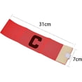 thumbnail image 3 of 2025 Latest Model 5 Pieces Elastic Football Soccer Captain Armband Adjustable, 3 of 5