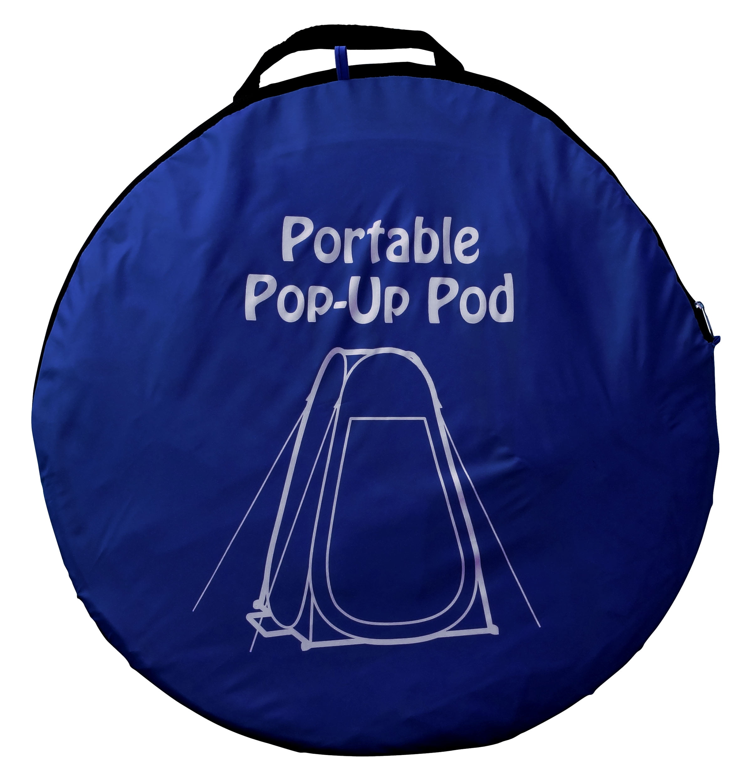 GigaTent 1-Person Pop Up Privacy Tent for Camping Changing Room, Portable Shower Station (Navy)