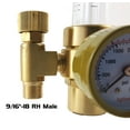 thumbnail image 3 of Argon CO2 - TIG MIG Flow Meter - Welding Regulator - Welder Gauge SÜA - CGA580 - MD, 3 of 6