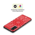 thumbnail image 2 of Head Case Designs Classic Paisley Bandana Red Soft Gel Case Compatible with Samsung Galaxy S22+ 5G, 2 of 7