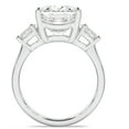 thumbnail image 2 of Pompeii Certified 6Ct Cushion Cut 3-Stone Diamond Engagement Ring 14k Gold Lab Grown, 2 of 8