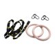 thumbnail image 1 of 2 anillos de gimnasia, anillos de , anillo de entrenamiento de fuerza multifunción para gimnasio, para entrenamiento de cuerpo completo,, 1 of 9