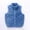 Blue, variant on SDJMa Toddler Kids Baby Boys Girls Fashion Cute Solid Color Windproof Pocket Zipper Keep Warm Vest Coat