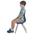 thumbnail image 5 of 12" Contour Chair - Eggplant, set of 4, 5 of 15