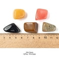 thumbnail image 2 of 12Pc 12 Style Natural & Gemstone Beads Tumbled Stone Healing Stones for 7 Chakras Balancing Therapy Meditation Reiki No Hole 20~35x13~23x8~22mm, 2 of 6