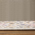 thumbnail image 3 of Modern Art Turkish Area Rug, Grunge Polka Dots Spots Backdrop Motif Retro Nostalgic Aesthetic Image Print, Carpet for Living Room Decor with Distressed Look, 5.2' X 7.6', Caramel Pink, by Ambesonne, 3 of 4