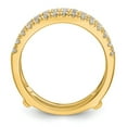 thumbnail image 2 of 14K Yellow Gold Wedding Diamond, Lab Grown Round Ring Band, Size 5, 2 of 6