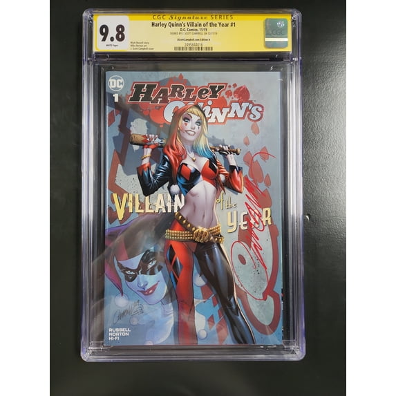 Harley Quinn's Villain of the Year #1 - CGC 9.8 Comic Book