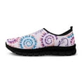 thumbnail image 5 of Psesaysky Tie-Dye Music Notes Sneakers Women's Slip on Casual Shoes Anti-Slip Lightweight Walking Shoes Size 5.5-11.5, 5 of 7