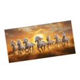 thumbnail image 1 of Retrato de caballo, pintura, arte de pared, sin marco, elegante, artesanía, adorno, pósteres de caballos estilo B 100X50CM, 1 of 6