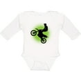 thumbnail image 3 of Inktastic Motocross Rider Freestyle Sports Boys or Girls Long Sleeve Baby Bodysuit, 3 of 5