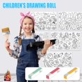 thumbnail image 1 of Children‘s Drawing Roll with 12 Colored Pencils and Creative Coloring Paper Roll Early Learning Craft for Toddlers, 1 of 10