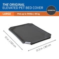 thumbnail image 4 of Funda de Repuesto para Cama elevada Coolaroo Bronce para Mascotas, 4 of 5
