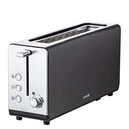 [Yamazen] Slim Pop-up Toaster, 80 Seconds High Speed Toaster, acorde, 6 ...