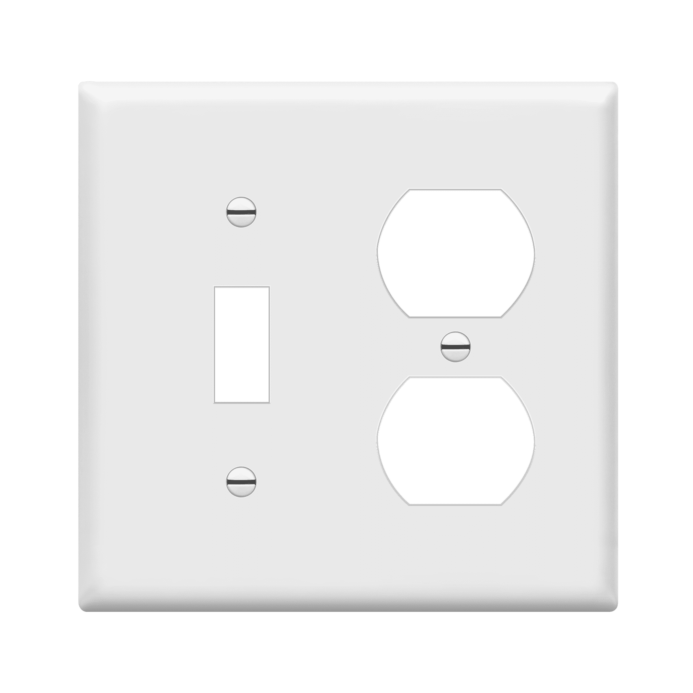ENERLITES Toggle Light Switch Wall Plate, Size 1-Gang 4.5" X 2.75