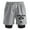 Gray, variant on SAINt JHN Circles Fake Two Shorts Hip Hop SweatShorts Casual Men Basketball Shorts