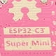 thumbnail image 4 of Placa de desarrollo ESP32-C3 Fuente de alimentación de 3,3-6 V ESP32 SuperMini de baja potencia (rosa), 4 of 9