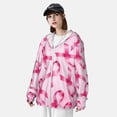 thumbnail image 3 of Kdxio Breast Cancer Ribbons Awareness Print Women Men Sun Protection UPF 50+ Jackets Zip Up Long Sleeve Hoodie Hiking Lightweight with Pockets, 3 of 7