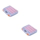 thumbnail image 4 of Kenally Caja de herramientas, rejillas de almacenamiento, tornillos de Hardware, caja de reparación pequeña, organizador de mano, 38*31*7/380 2piezas, 4 of 6