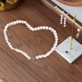 thumbnail image 3 of 1 Corde de Perles Perles Fait Main Bijoux Bracelet Entretoise Perles Nature Breloque Perle, 3 of 9