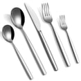 thumbnail image 2 of Superior 2-Pack 30-Piece Silver Stainless Steel Flatware Set – Durable Cutlery and Tableware – Ideal for Daily Use – Kitchen Utensils – System Default Color, 2 of 9