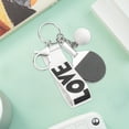 thumbnail image 3 of Tennis Keychains Keyring Chain Accessories Colorful Key Holder Pendant for Souvenir, Jewelry And negro Macarena Mini llaveros, 3 of 8
