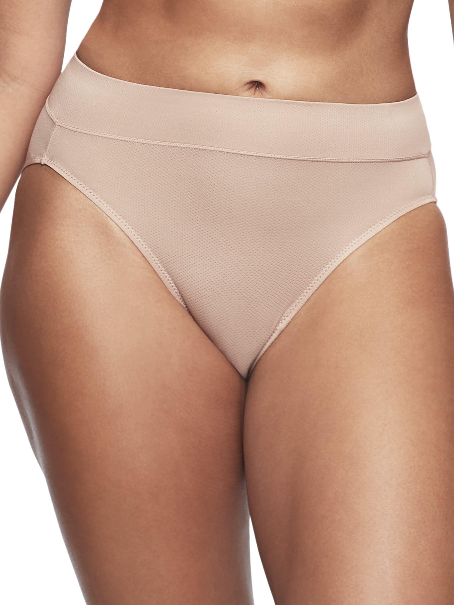 Warners Blissful Benefits Dig-Free Breathable Microfiber Hi-Cut 3-Pack