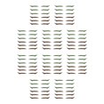 thumbnail image 1 of Vogacara Eyeliner Sticker reutilizable doble párpado brillo línea tira maquillaje de ojos para fiesta Cosplay club nocturno, verde naranja Type1 NO1 Vogacara CBP178442, 1 of 6