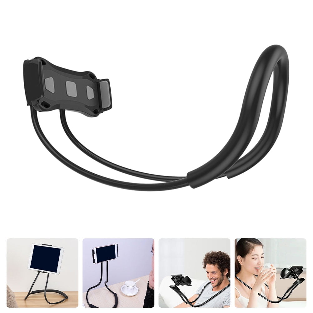 landege Universal Smart Mobile Phone Stand Hanging on Neck Cell Phone Mount Holder