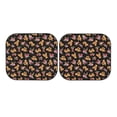 thumbnail image 4 of Picia Rose Flower Bear 2 Piece Car Windshield Sun Shade Foldable | Foldable Sun Shield for Front Window Blocks UV Rays and Keeps Your Vehicle Cool-, 4 of 7